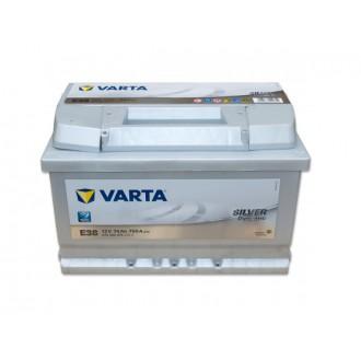 Baterie Auto VARTA Silver Dynamic E38, 12V, 74Ah, 750A, Dimensiuni 278x175x175 mm - RESIGILAT